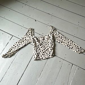 Reformation Silk Blouse